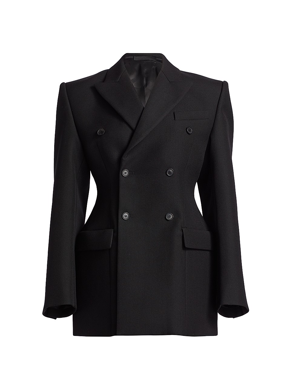 Double-Breasted Contour Blazer | Saks Fifth Avenue