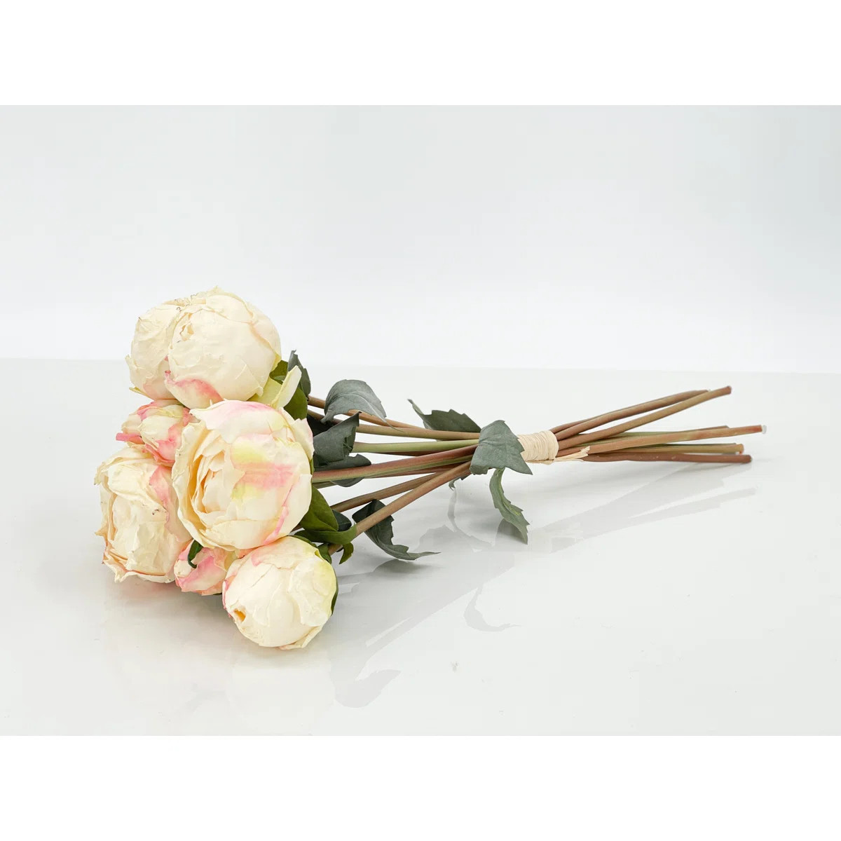 Dried Look Peonies | 9 Stems Artificial Wedding | Home Decoration | Gifts | Decor Floral Flowers | Wayfair North America