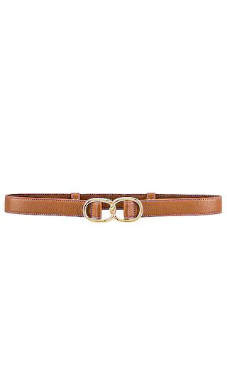 Maeve Mini Belt in Cuoio & Gold | Revolve Clothing (Global)