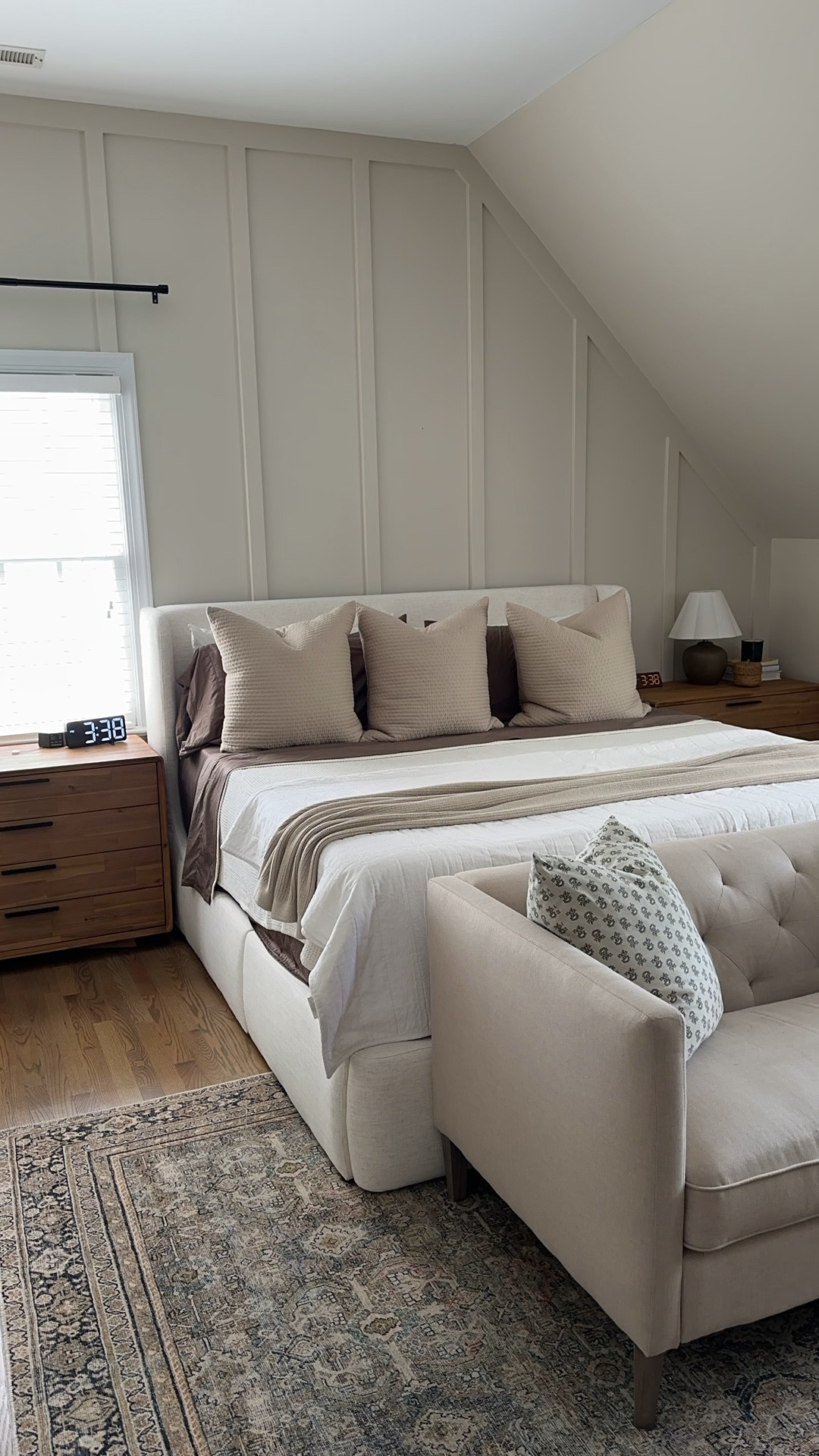 Making the bed up for fall!