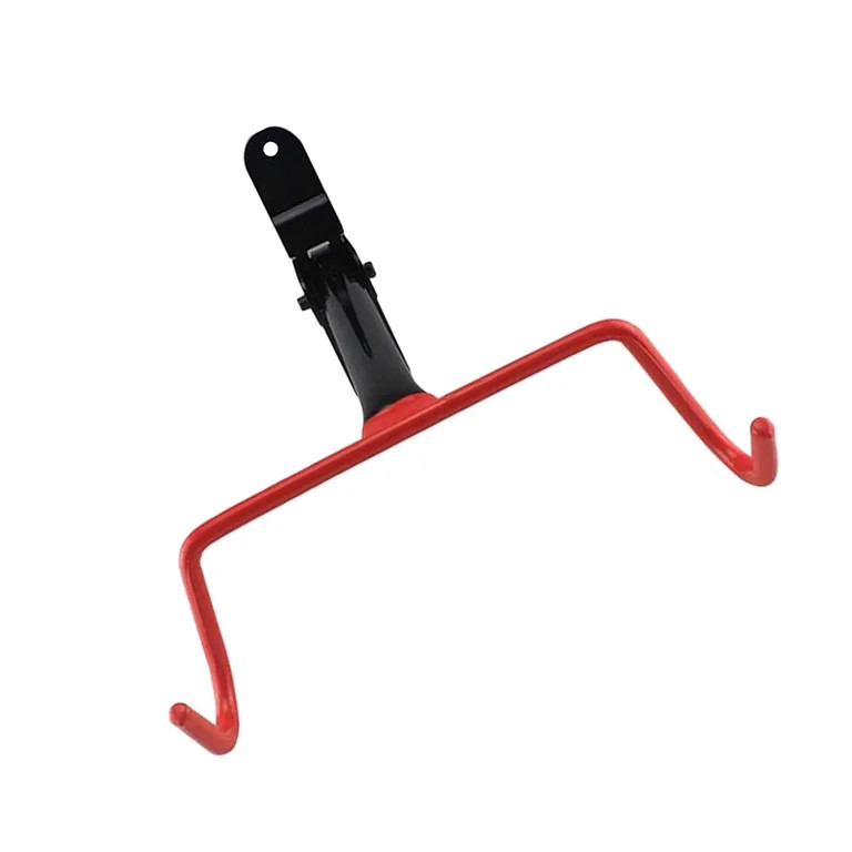 WORGEOUS Floor Space Saving Bike Rack Locking Bike Rack Red | Walmart (US)