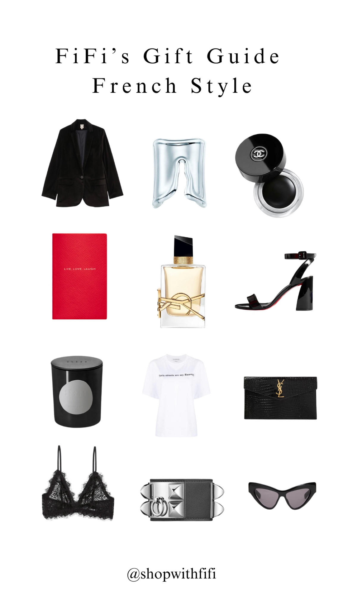 FiFi’s Gift Guide French style. 

#LTKaustralia #LTKeurope #LTKGiftGuide