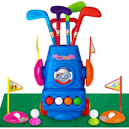 Meland Kids Golf Club Set - Toddler Golf Ball Game Play Set Sports Toys Gift for Boys Girls 3 4 5 6  | Amazon (US)