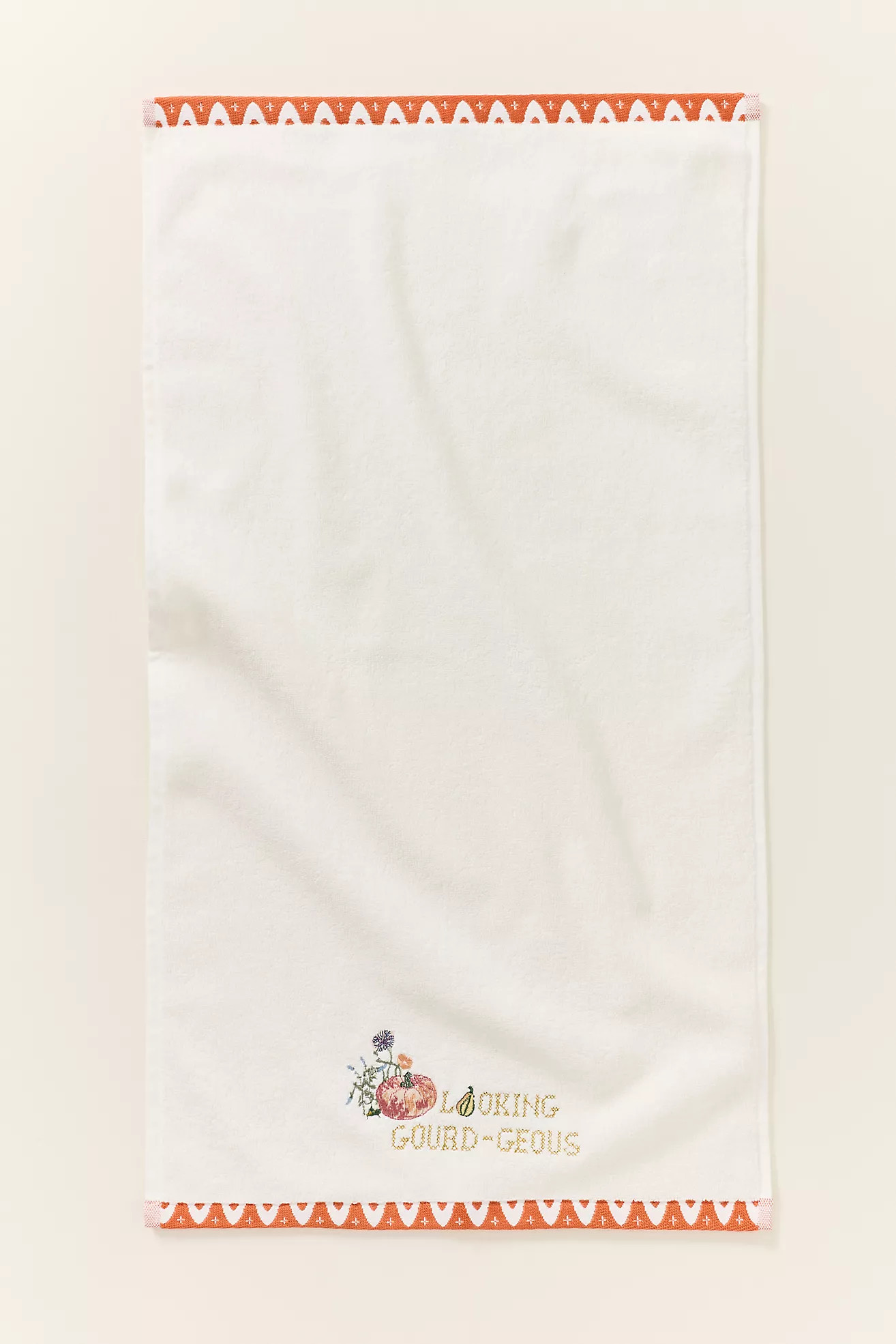 Garden Cotton Embroidered Icon Hand Towels | Anthropologie (US)