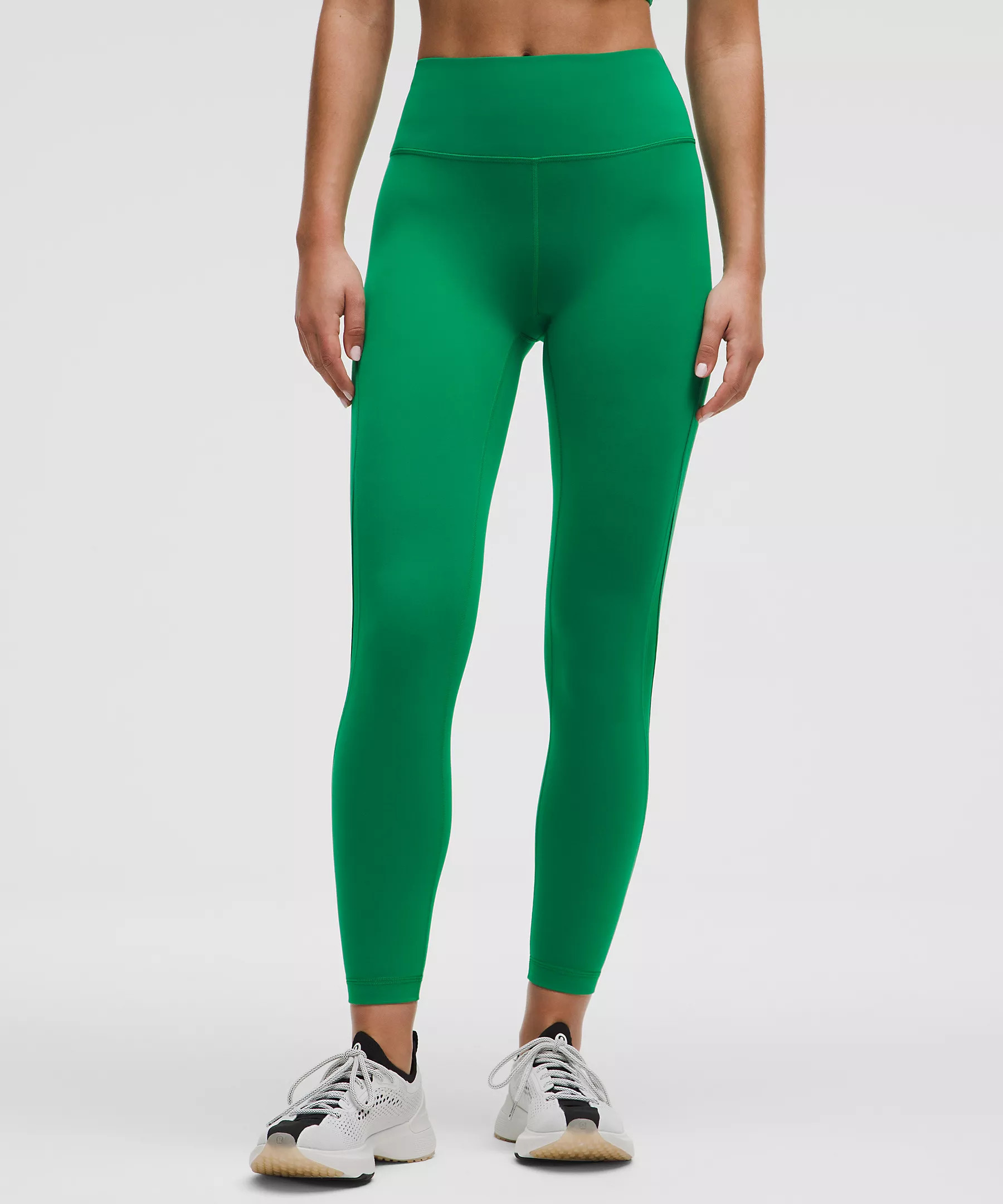 Wunder Train Mesh Panel High-Rise Tight 25" | Lululemon (US)