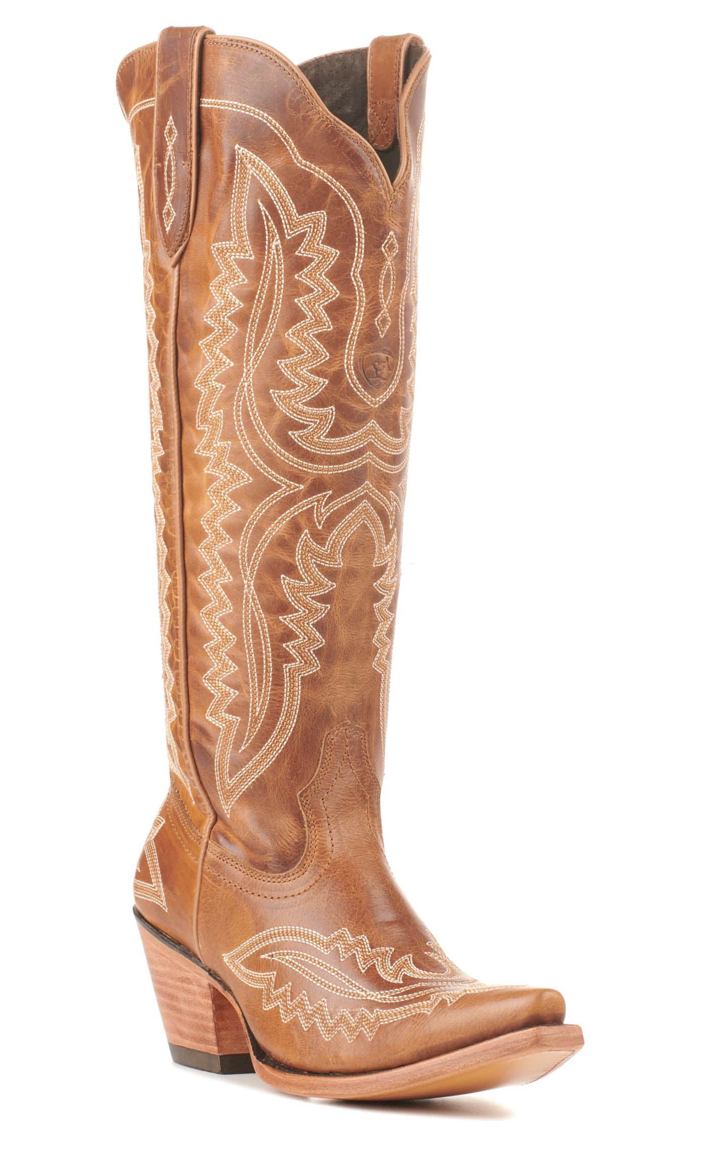 Ariat Women's Casanova Whiskey Brown Snip Toe Tall Cowboy Boots - 6xB - From Cavender's | Cavender's