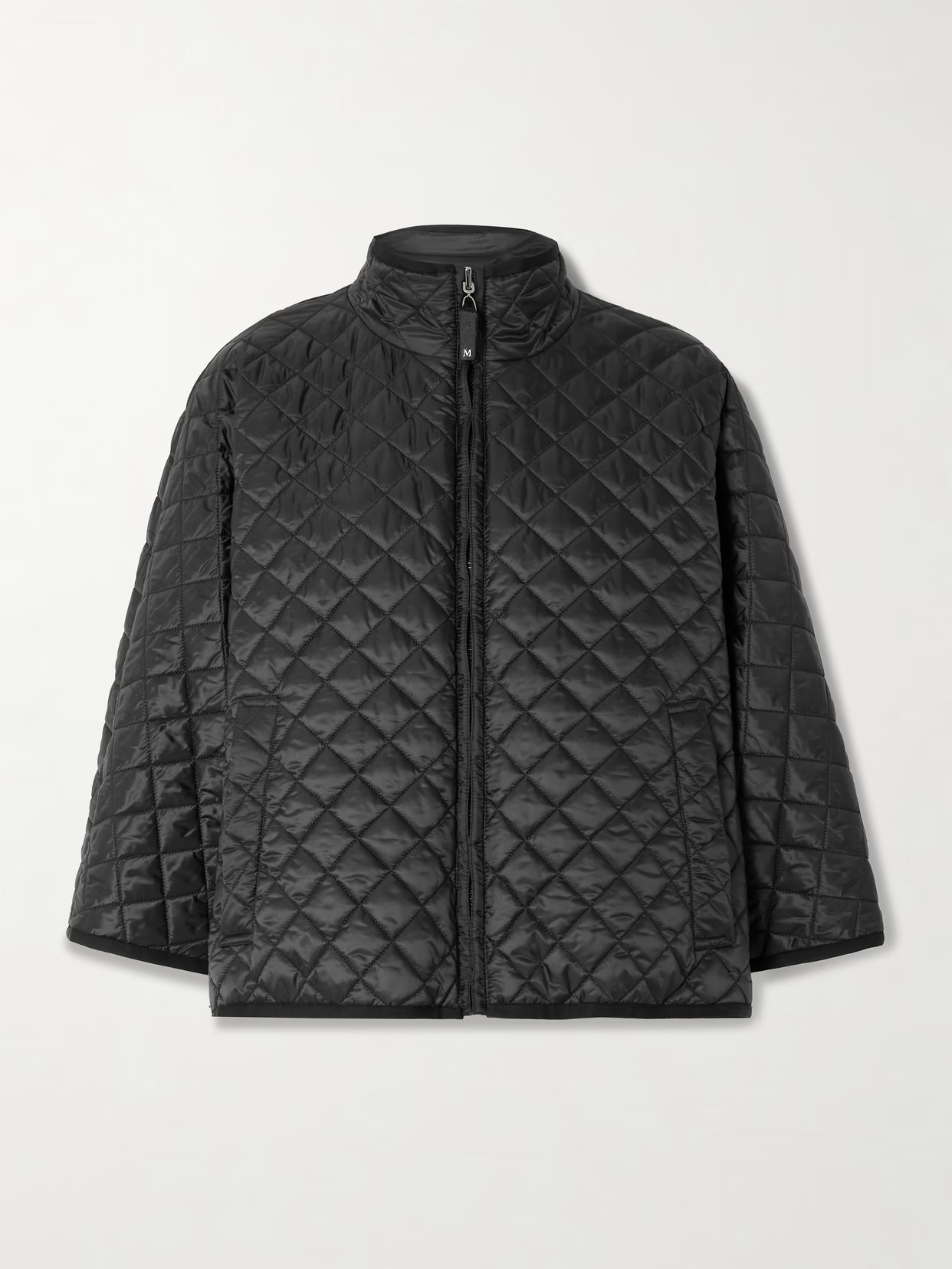 Max Mara - The Cube Delfina Quilted Shell Jacket - Black | NET-A-PORTER (US)