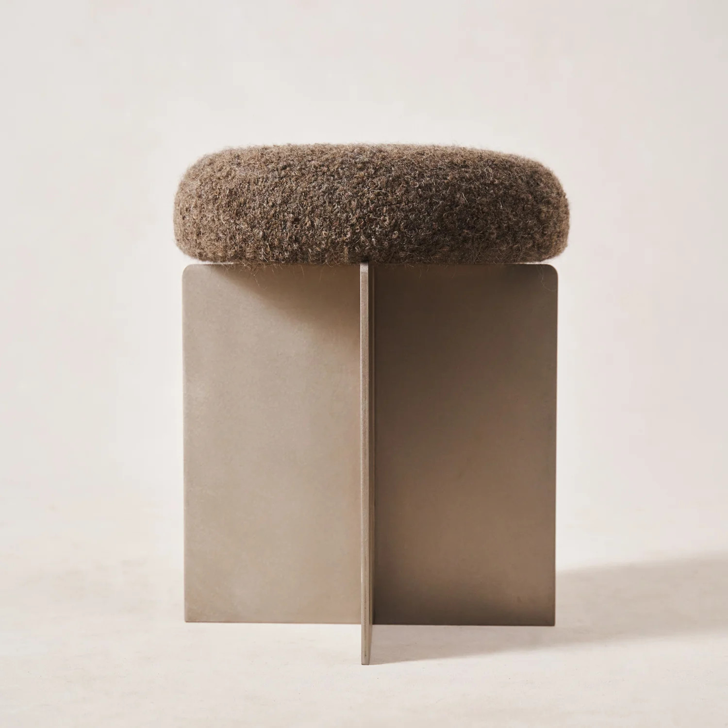 Milan Stool - Mocha Boucle | House of Leon