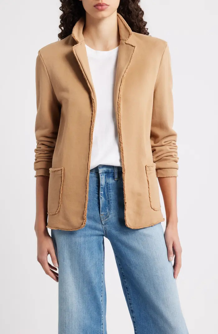 Dublin Cotton French Terry Blazer | Nordstrom