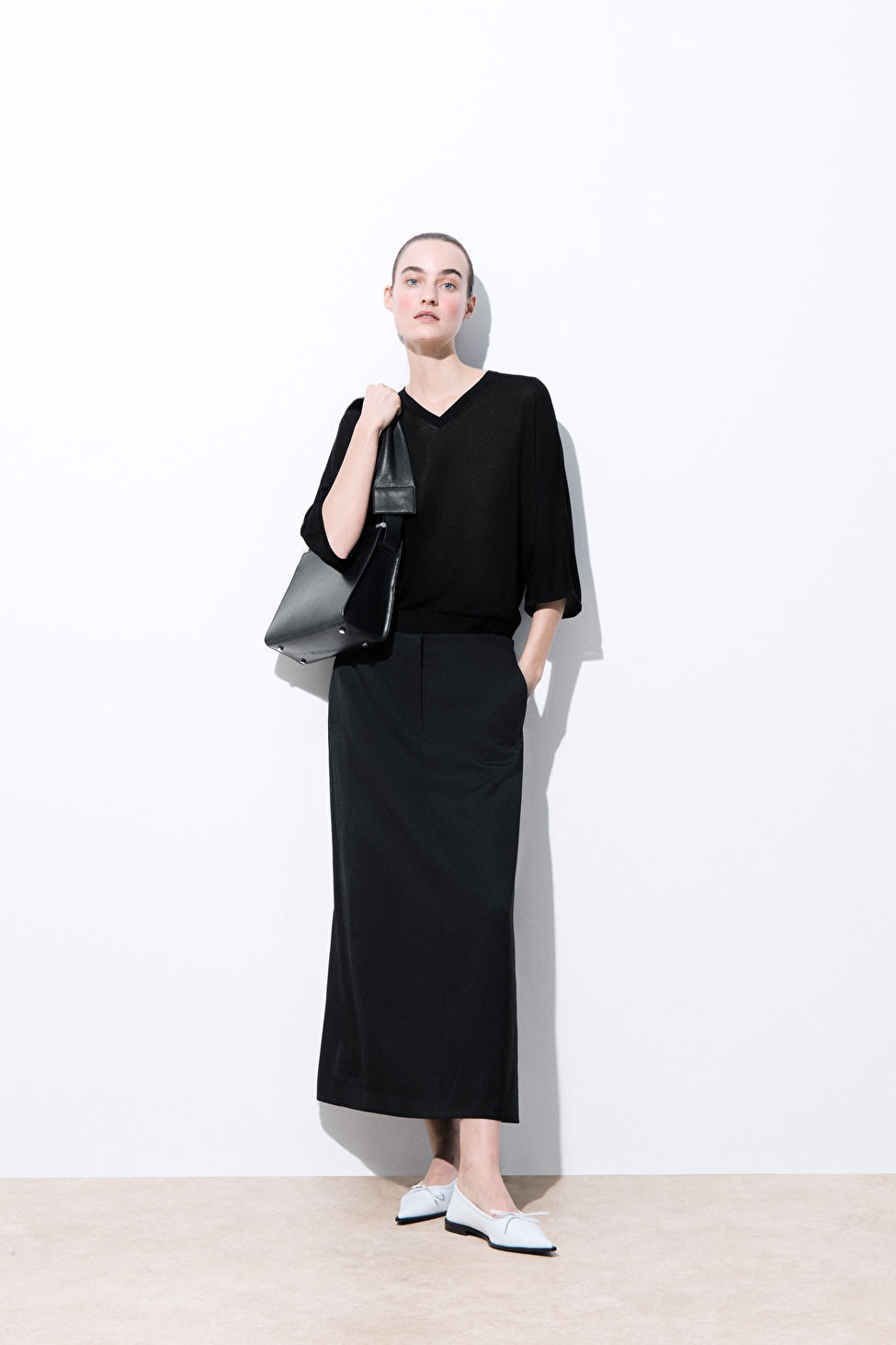 THE TAILORED WOOL TWILL SKIRT | COS UK