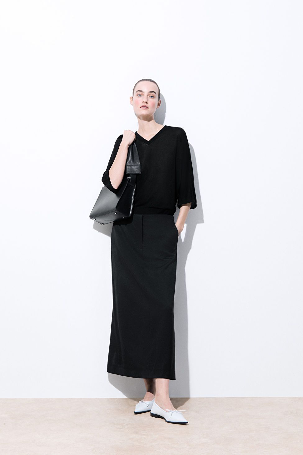 THE TAILORED WOOL TWILL SKIRT | COS (EU)