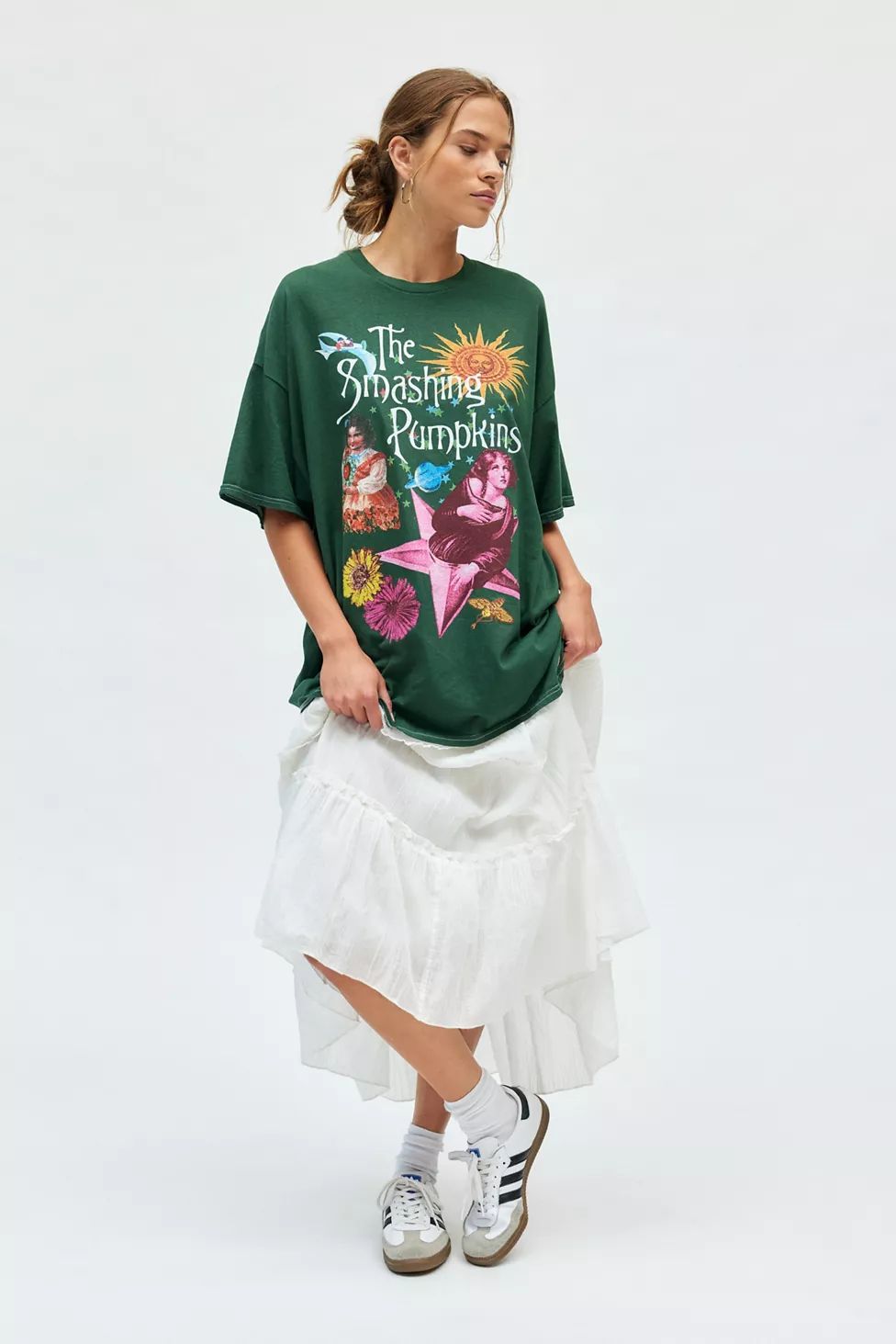 Smashing Pumpkins Tour Graphic T-Shirt Dress | Urban Outfitters (US and RoW)