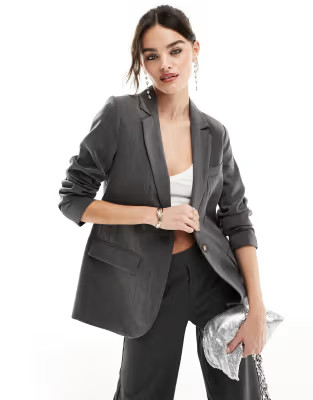Object tailored blazer in gray - part of a set | ASOS | ASOS (Global)