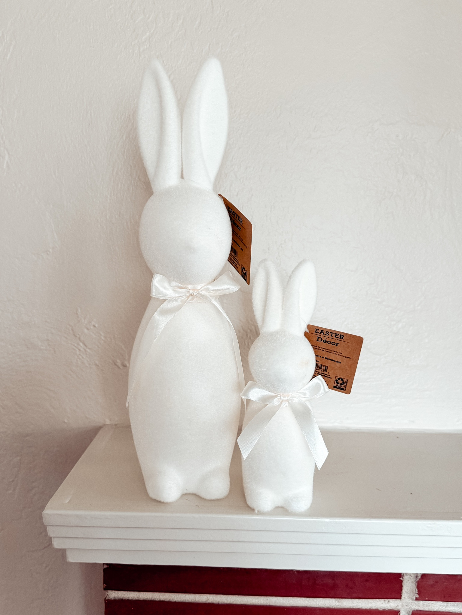 { flocked bunnies ❥

Easter Decor . Walmart Easter Decor . White Flocked Bunny . Native American Content Creator } 

#LTKHome #LTKSeasonal