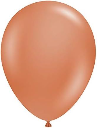 TUFTEX 11" Burnt Orange Latex Balloons | Amazon (US)