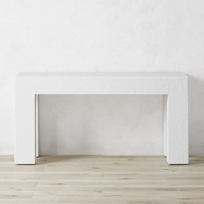 Matte White 60" Console | Williams-Sonoma