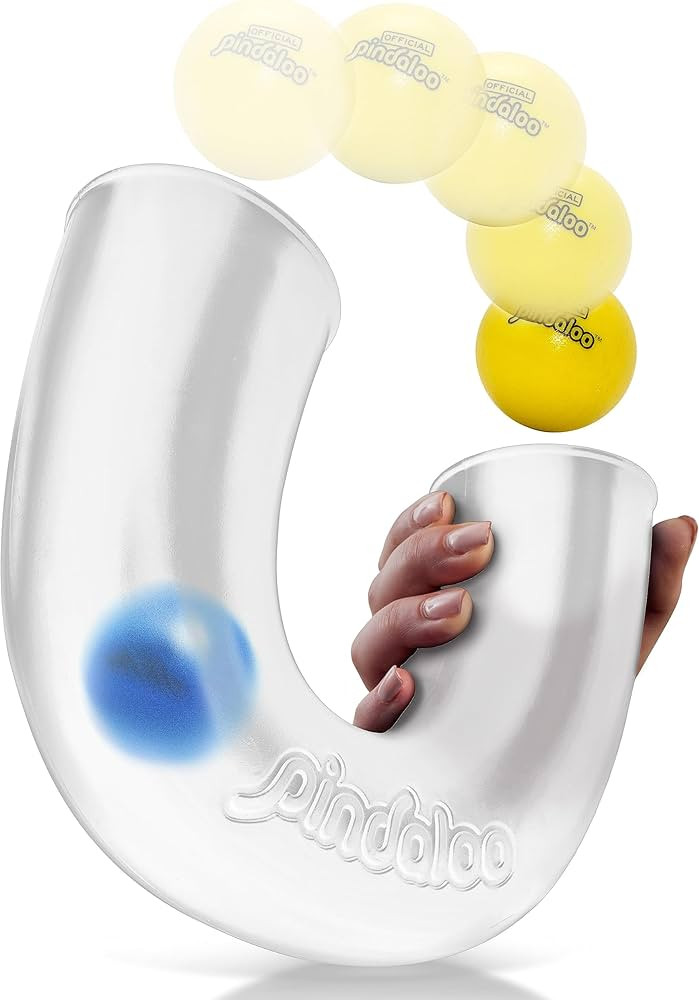Original pindaloo Skill Game with 2 Balls- Gifts for Kids and Adults Indoor & Outdoor Games, Ball... | Amazon (US)