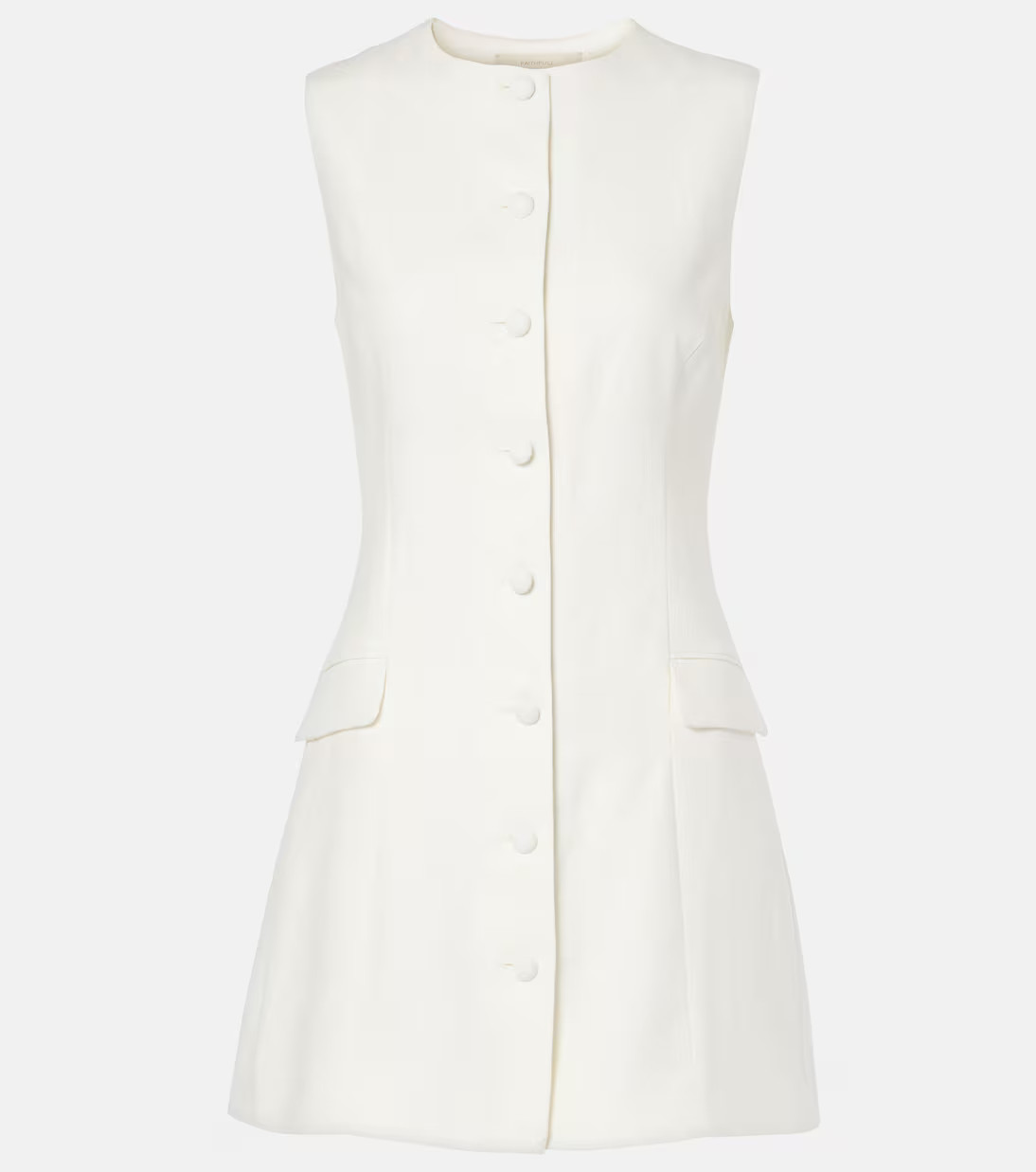 Twill linen minidress | Mytheresa (UK)