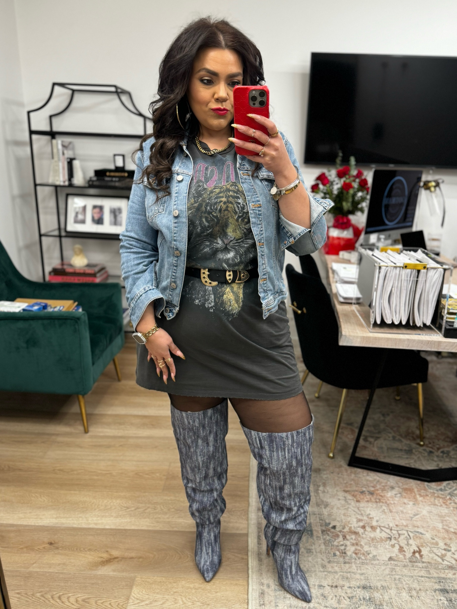 Rocker Chic on a size 14/16

#LTKfindsunder100 #LTKsalealert #LTKplussize