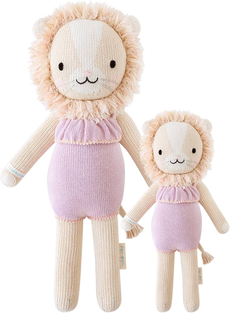 cuddle + kind Savannah The Lion Doll - Lovingly Handcrafted Dolls for Nursery Decor, Fair Trade H... | Amazon (US)