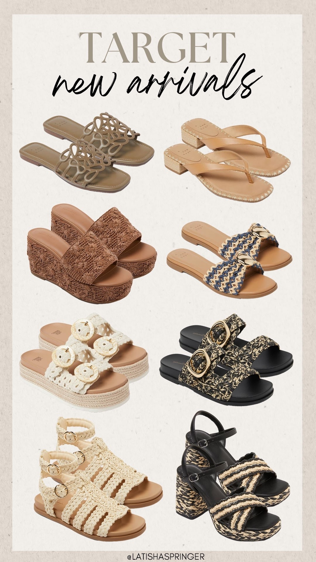 New summer shoes from Target!

#targetfinds

Target finds. Target fashion. Target new arrivals. Target spring sandals. Target summer sandals. Target designer inspired sandals  

#LTKSeasonal #LTKgrwm #LTKootd