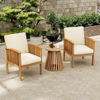 2 - Person Patio Conversation Sets With Cushions | Wayfair North America