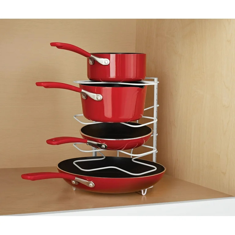 Mainstays White Wire Organization Rack-Use Vertical or Horizontal-Pantry-Kitchen | Walmart (US)