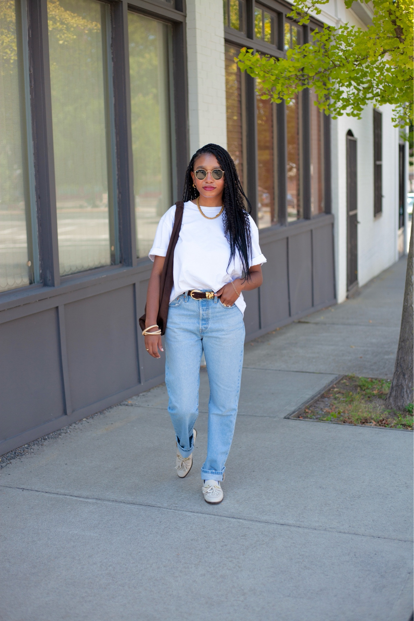 Sized up a few sizes in the jeans

#LTKStyleTip #LTKFindsUnder100 #LTKFallSale