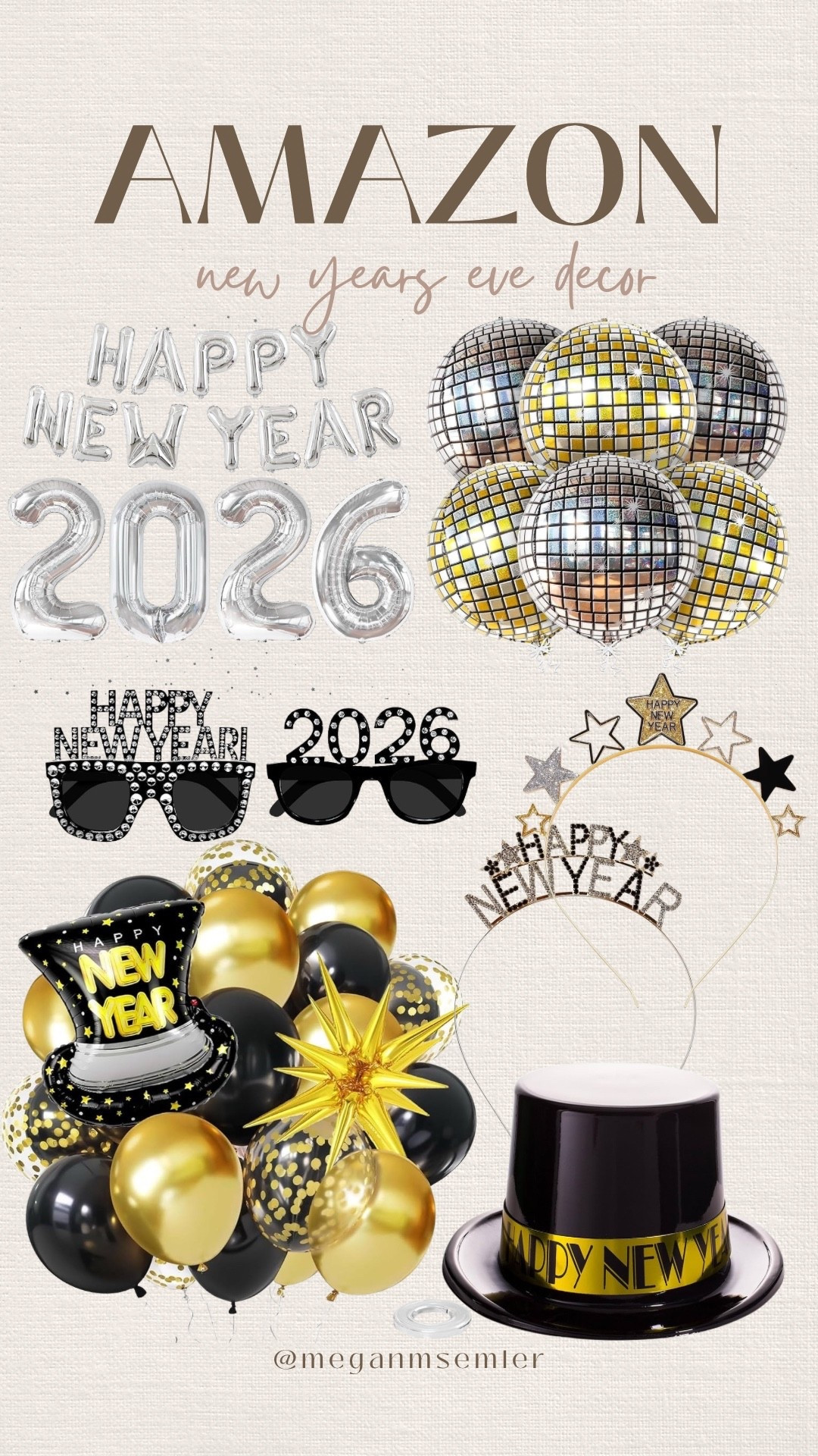 Amazon New Year’s Eve decor 

#LTKHoliday #LTKFindsUnder100 #LTKSeasonal