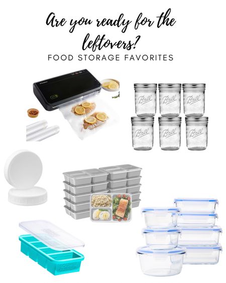 Are you ready for the Thanksgiving leftovers? Always good to be prepared - meals for the week and more for the freezer. My favorite are Souper Cubes and my vacuum sealer

#thanksgiving #thanksgivingdinner #freezermeals #foodstorage 

#LTKSeasonal #LTKHoliday