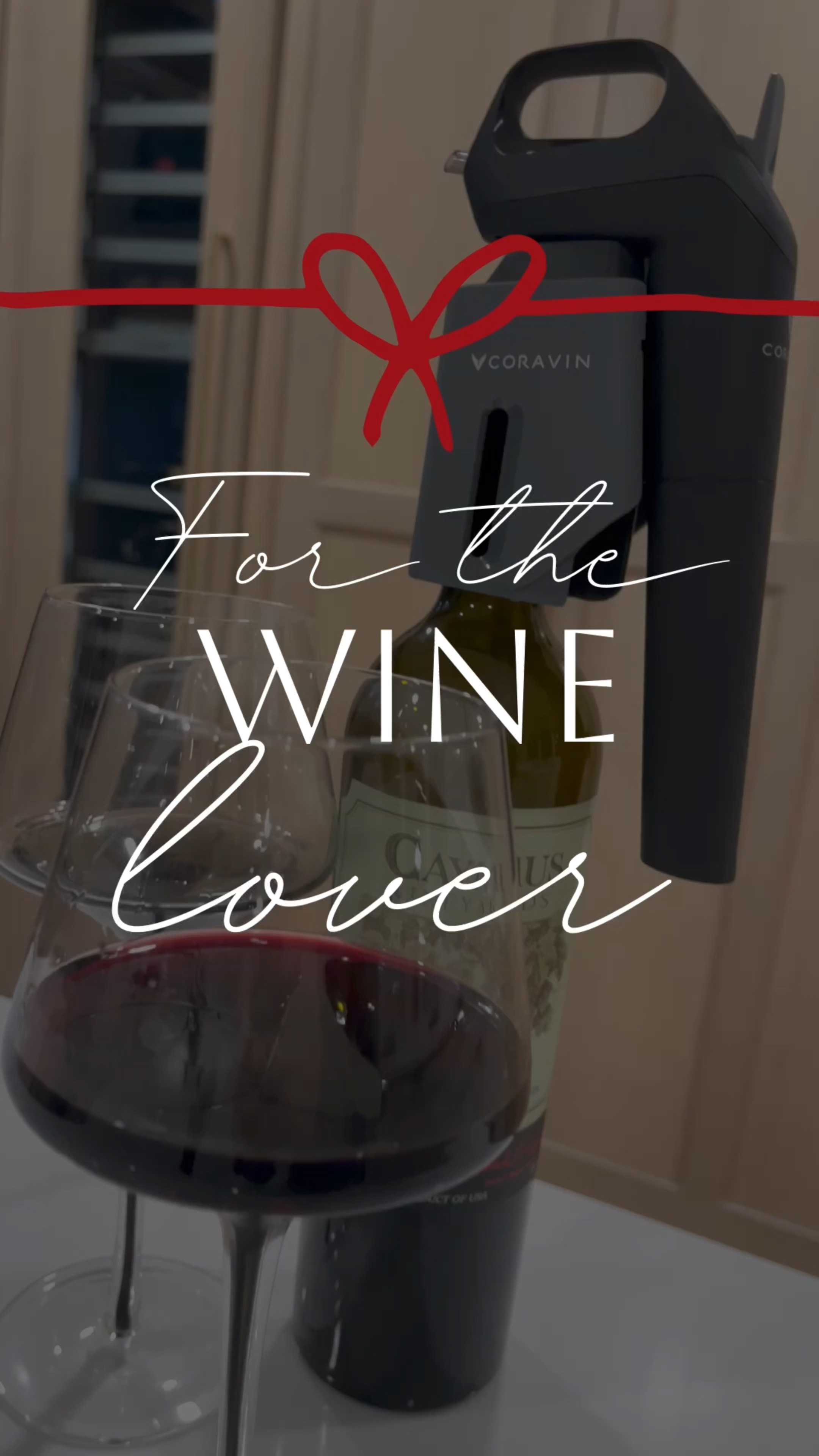 This wine preservation system lets you pour your favorite wine without ever removing the cork! This means no air gets in the bottle, so your wine stays fresh for as long as you want to enjoy it. (Months & months!)

Named one of Oprah’s favorite things!🍷 

#LTKHolidaySale #LTKGiftGuide #LTKparties