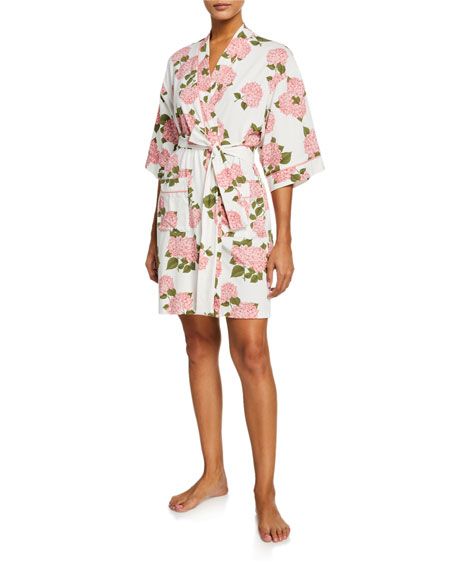 Bedhead Floral-Print Kimono Robe | Neiman Marcus