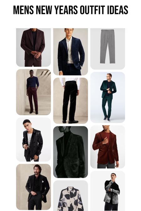 Mens New Years Outfit Ideas #newyears #menswear #mensfashion #outfitideas 

#LTKHoliday #LTKmens #LTKSeasonal