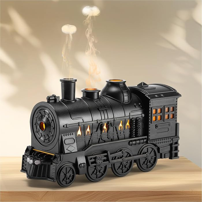 Essential Oil Diffuser Train Diffuser 300ml, Train Humidifier, Aromatherapy Diffuser Cool Mist Ar... | Amazon (US)