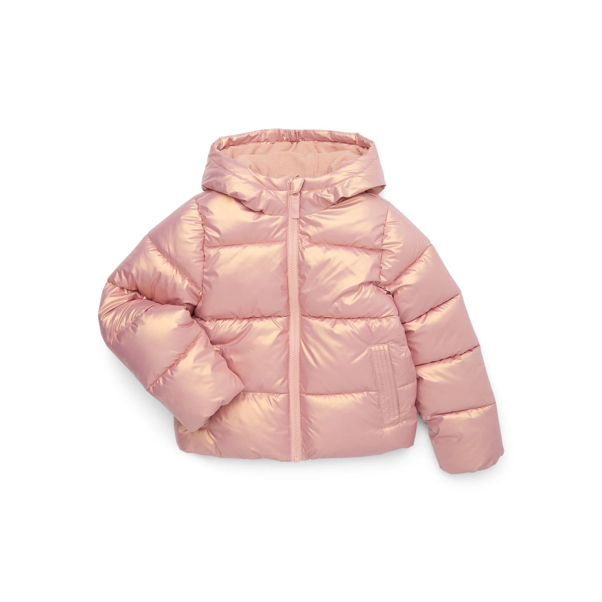 Swiss Tech Girls Heavy Weight Puffer Jacket 4-18 | Walmart (US)