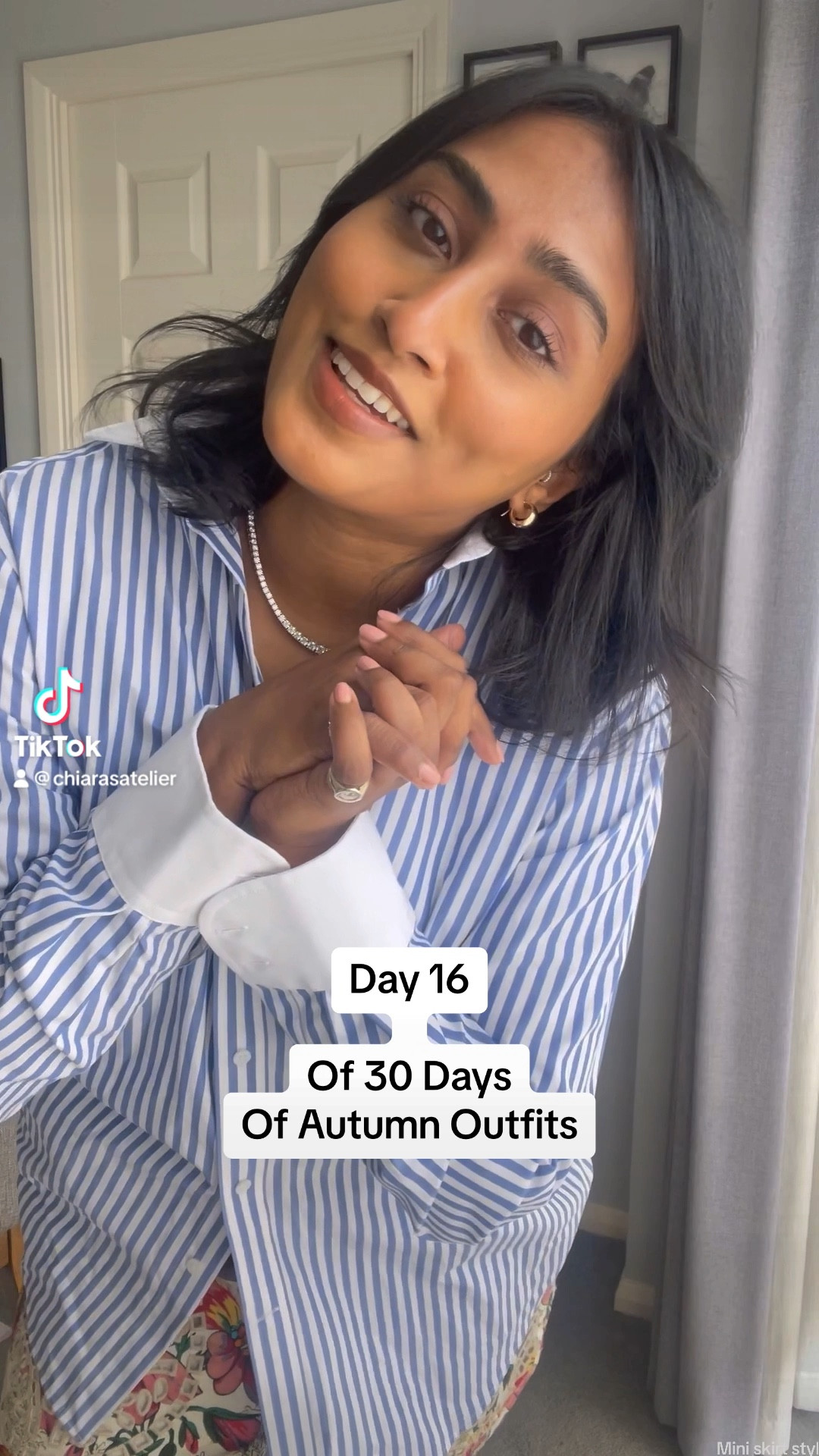 Brunch outfit, drinks outfits, stripe shirt, contrast shirt, contrast cuff shirt, collared shirt, girlfriend shirt, embroidered shorts, printed shorts, flip flops, slingbacks, white heels, kitten heels, black clutch bag, tennis necklace, tennis bracelet, Uniqlo, Cos, Isabel Marant, Reiss, Louboutin

#LTKeurope #LTKSeasonal #LTKstyletip