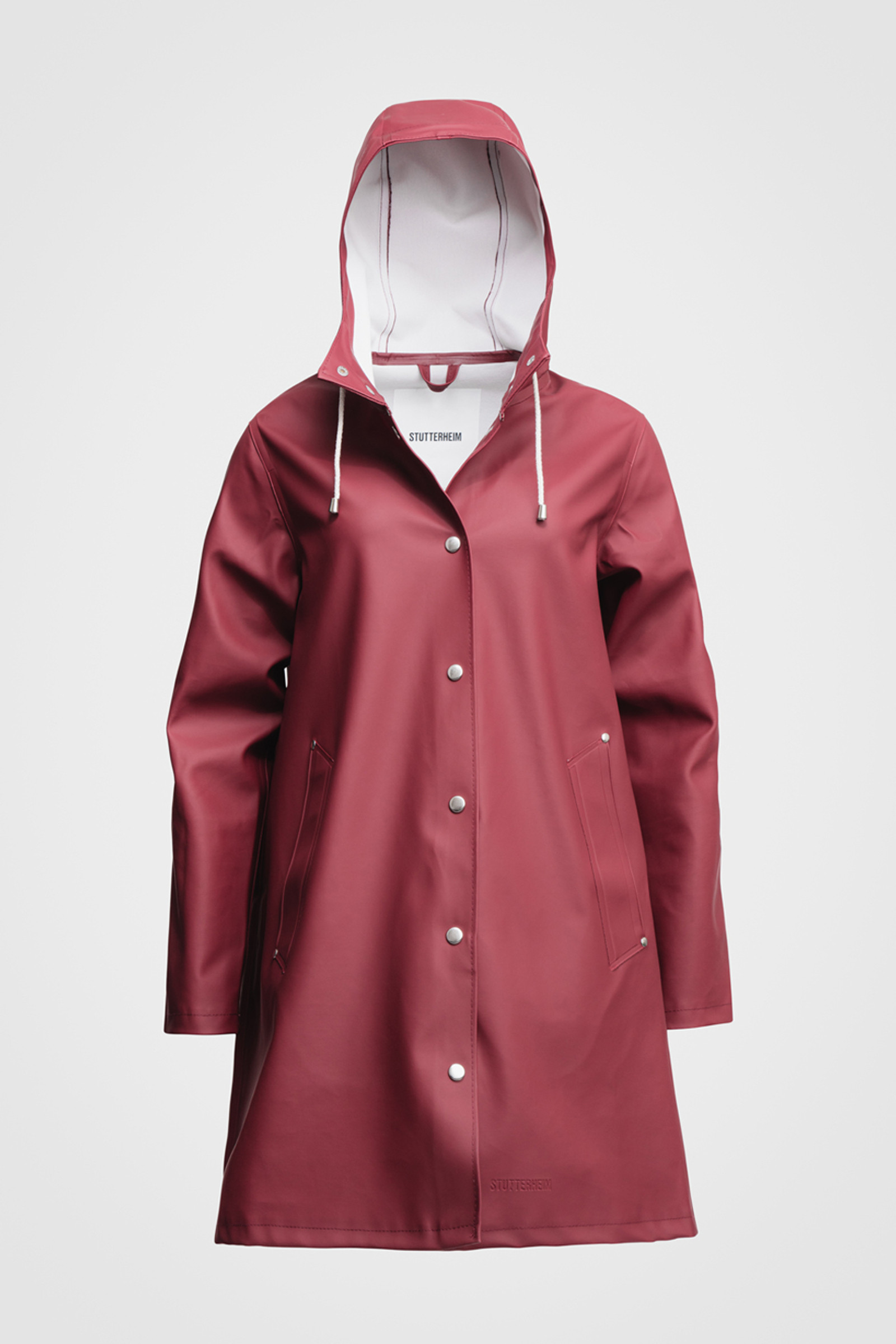 Mosebacke Raincoat Burgundy  | STUTTERHEIM US | Stutterheim