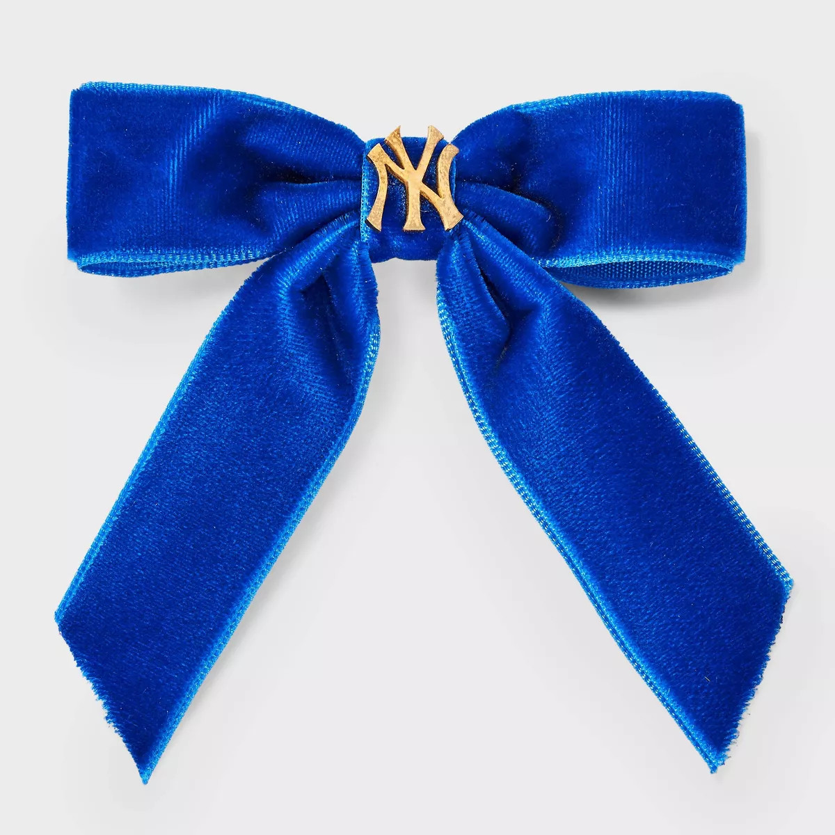 Bijoux Sport by Luv Aj MLB Logo Velvet Hair Bow | Target