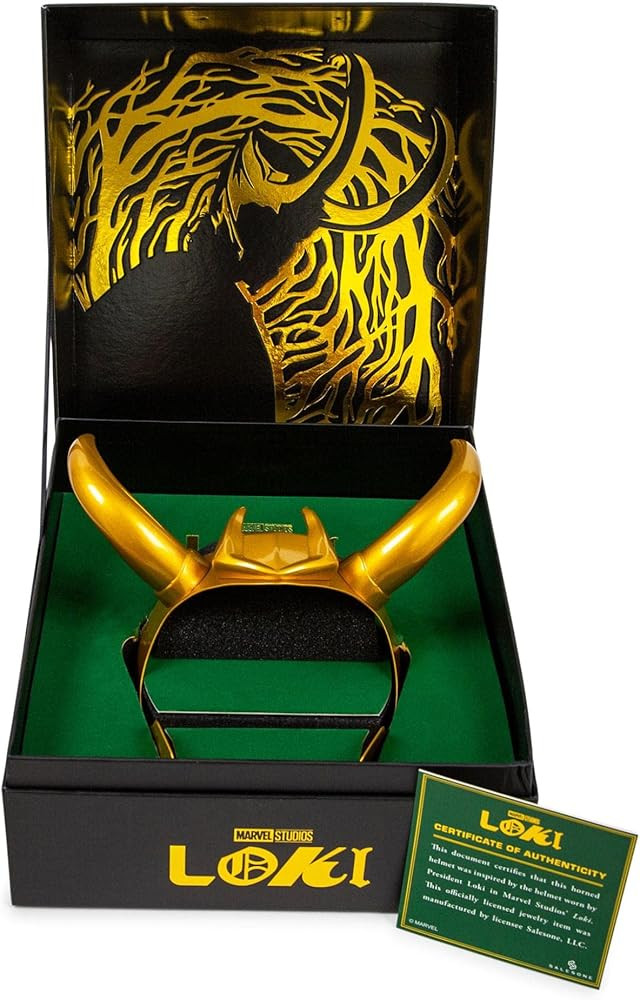 Toynk Marvel Studios President Loki Crown Prop Replica Exclusive | Costume Cosplay Headwear Acces... | Amazon (US)