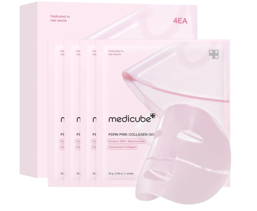 medicube Salmon DNA PDRN pink collagen jelly gel mask | overnight face mask for glass glow skin- elasticity, hydrating, firming and moisturizing | korean skincare, 28g, 4ea 

 #LTKGiftGuide #LTKHoliday #LTKgrwm