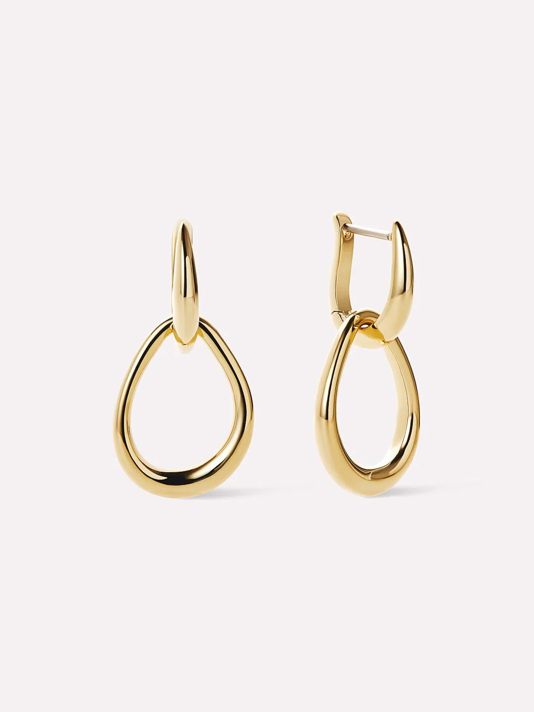 Feminine and made for every occasion, these gold drop earrings dipped in 14k gold can be worn sol... | Ana Luisa