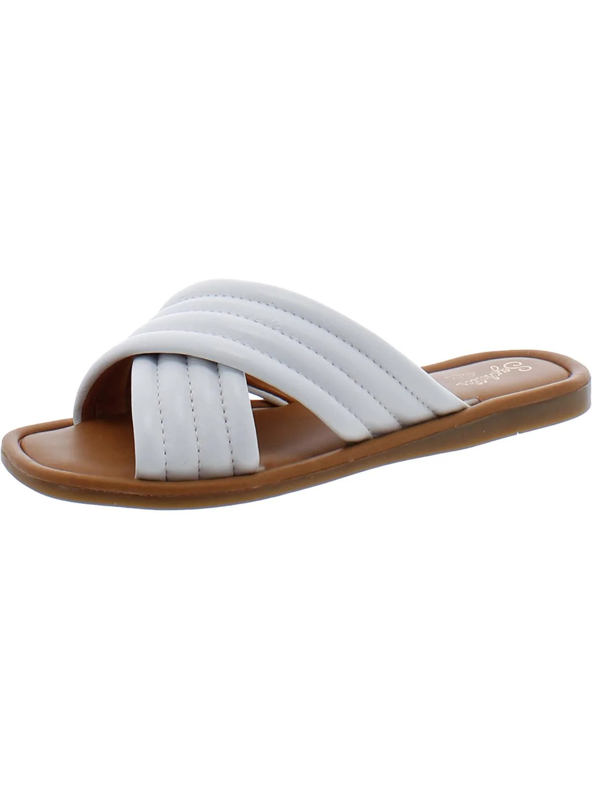 Word For Word Womens Slip On Pool Slide Sandals | Shop Simon