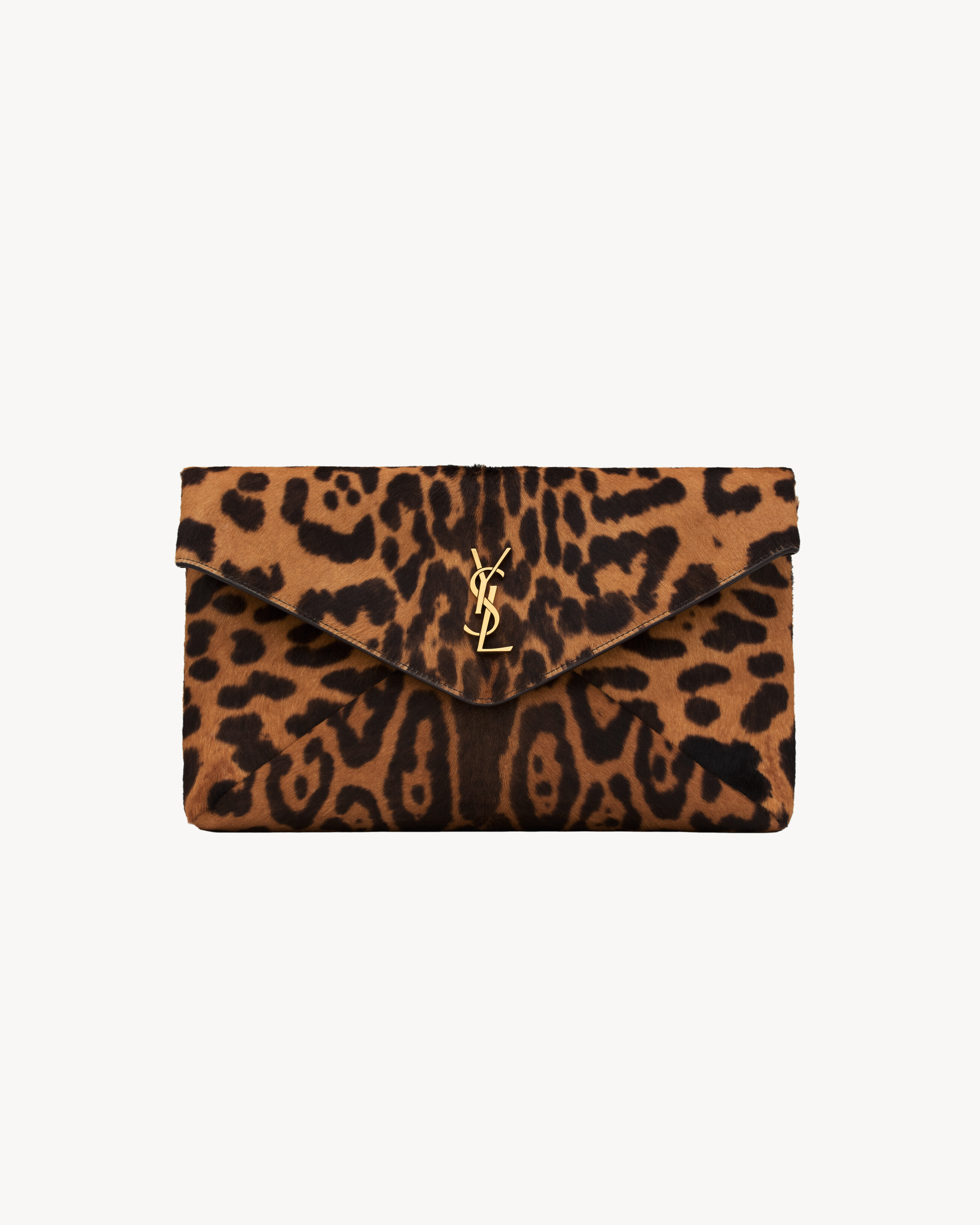 CASSANDRE large envelope pouch in pony hair leather | Saint Laurent Inc. (Global)