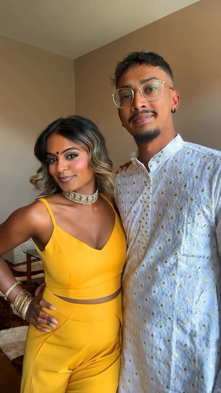 I had a clear vision for the outfits and it turned out better than I expected👏🏽

Peep Henny in the back🤭

#chammakchallo #southasian #indianwear #lulus #haldi #haldioutfit #psimpressionss #sephorasquad2024 #torontomakeupartist #contentcreator #torontocreator