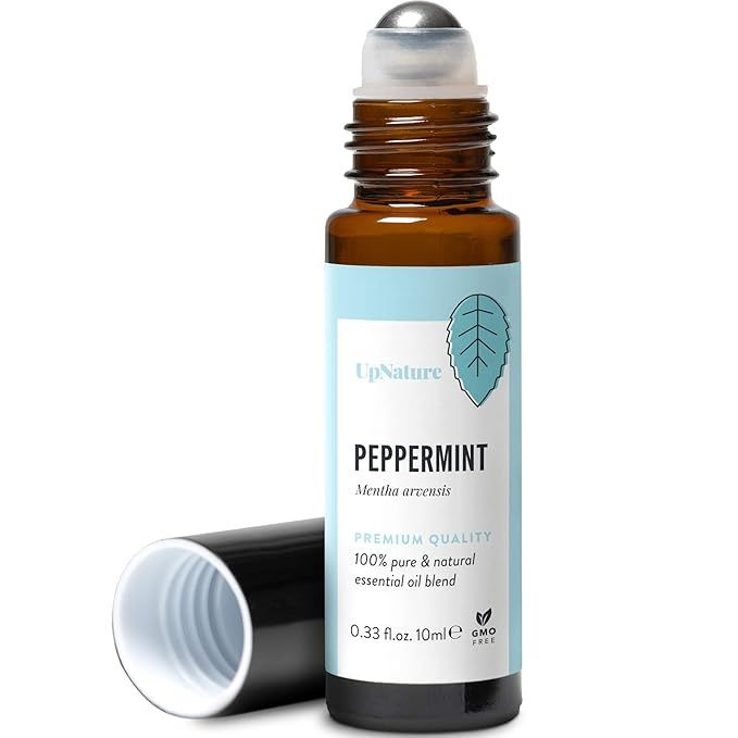 Peppermint Essential Oil Roll-On - Relieves Head Tension and Digestive Issues - Reduces Stress, L... | Amazon (US)