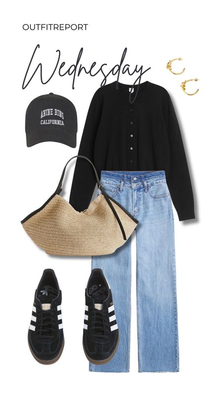 Summer spring outfit jeans denim cardigan adidas sneakers trainers 

#LTKstyletip #LTKitbag #LTKshoecrush