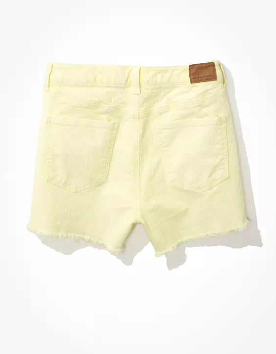 AE Stretch Corduroy Mom Shorts | American Eagle Outfitters (US & CA)