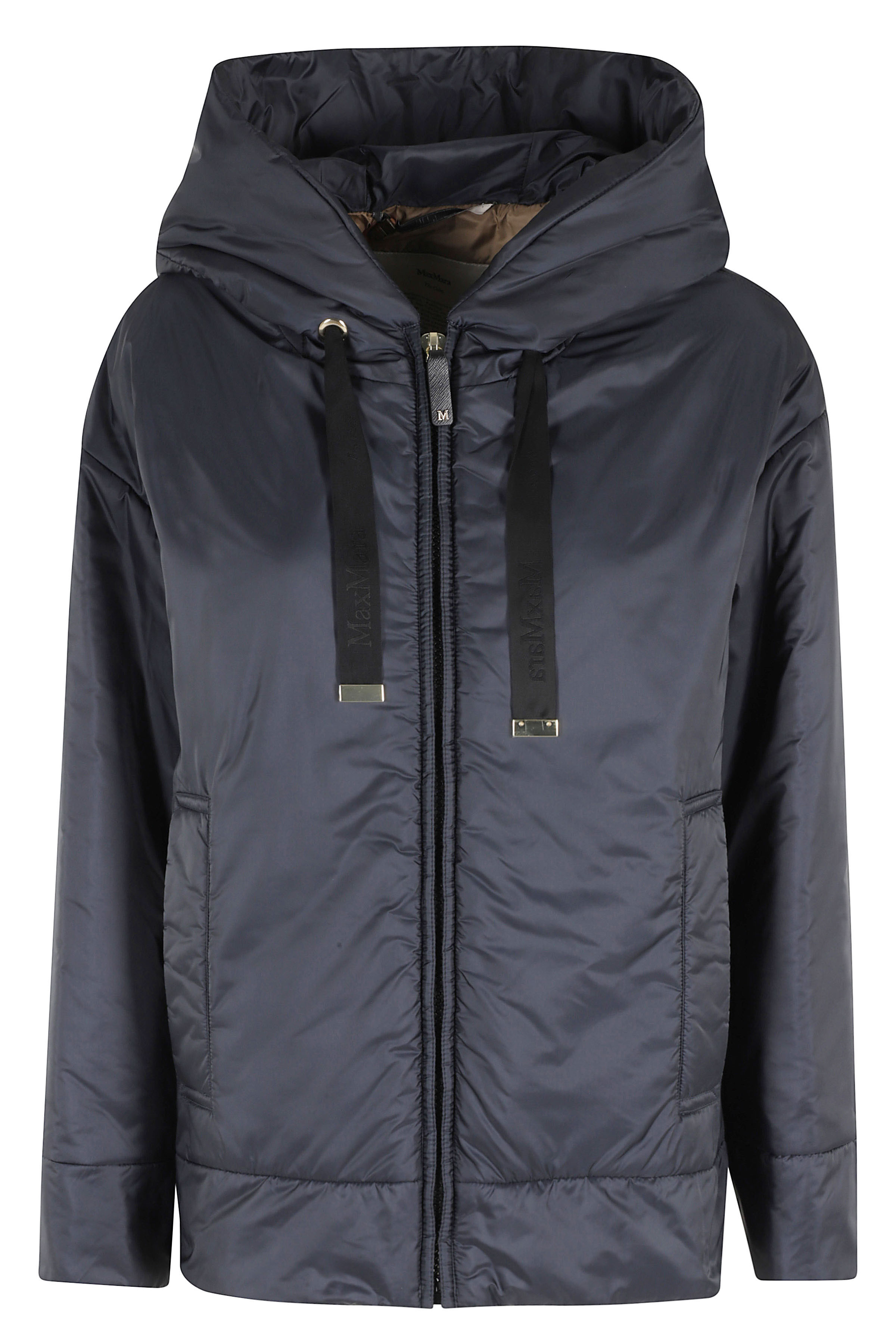 Max Mara The Cube Daria Blue Poliestere Giubbotto - Women | Italist.com US