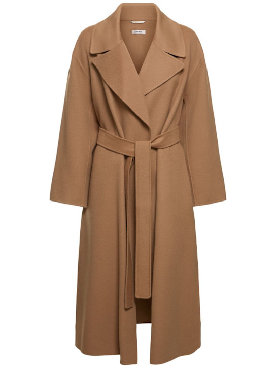 Olanda wool belted coat | Luisaviaroma