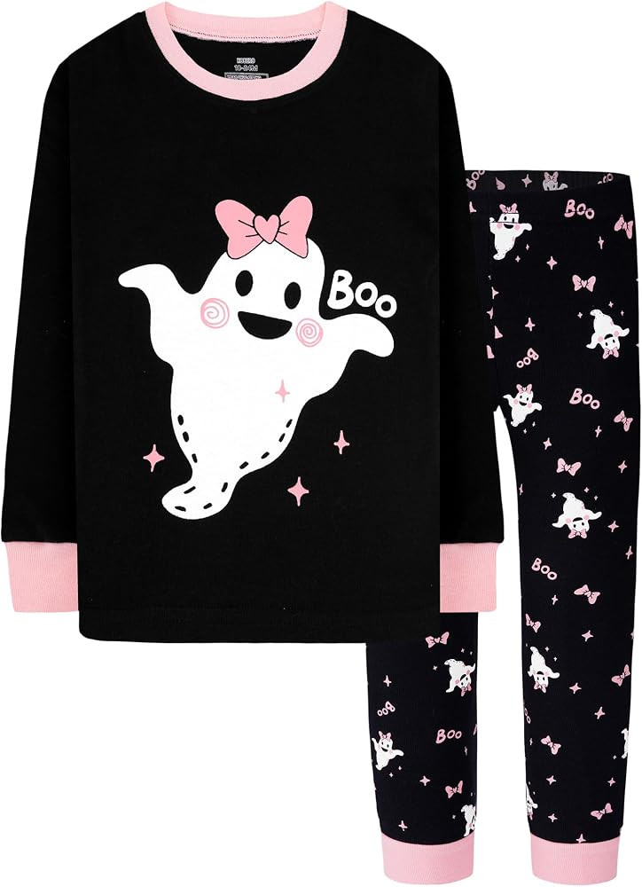 DAUGHTER QUEEN Kids Halloween Pajamas Size 18Months-12Years | Amazon (US)